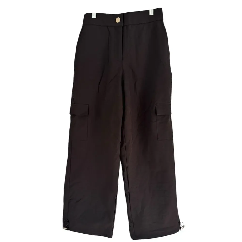 NWT OGL Waterproof Fleece Cargo Pants Black Snowpants Size Medium - Picture 2 of 9